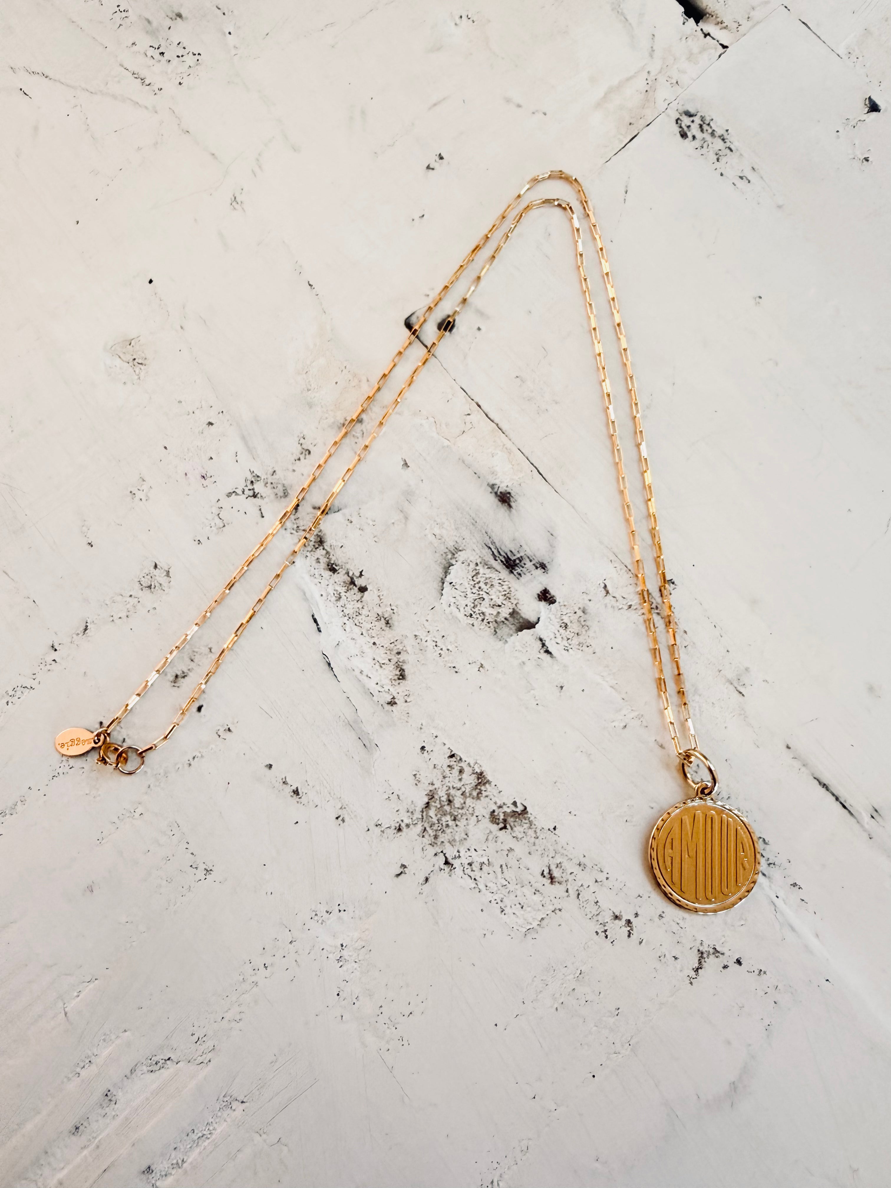the love necklace.