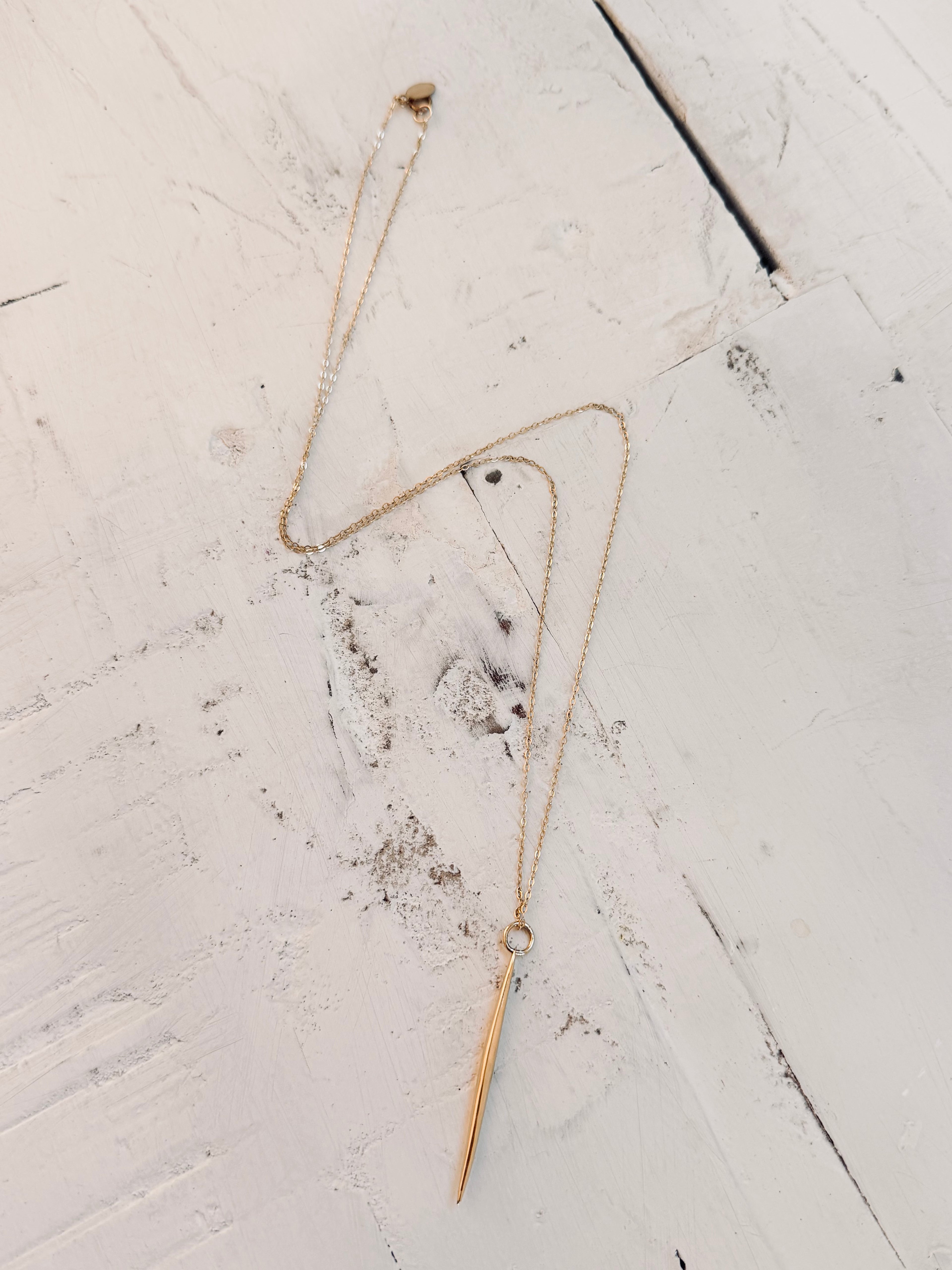 the goldie necklace.
